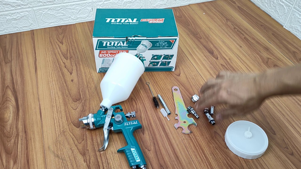 Súng phun sơn HVLP 600CC TOTAL TAT10601