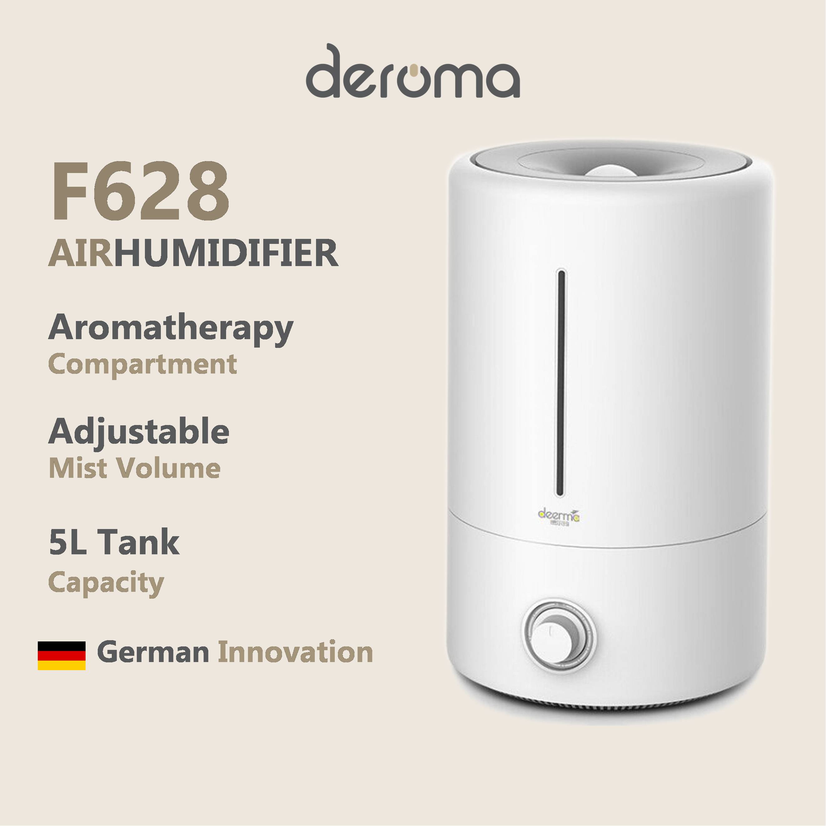 Deroma Deerma F628 Air Humidifier (5L) With Aroma Oil Space & Carbon ...