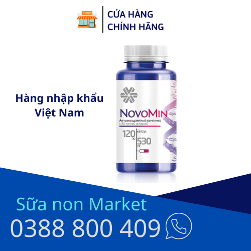 Novomin - Siberian Wellness - Fomula4 - Viên uống chống oxy hóa thumbnail