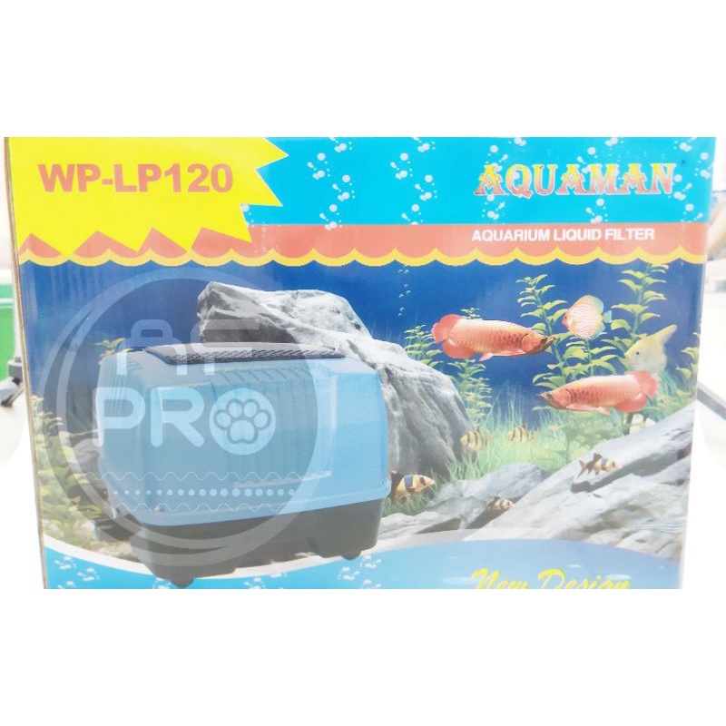 Airpump aerator udara Blower udara aquarium kolam AQUAMAN WP  LP 120