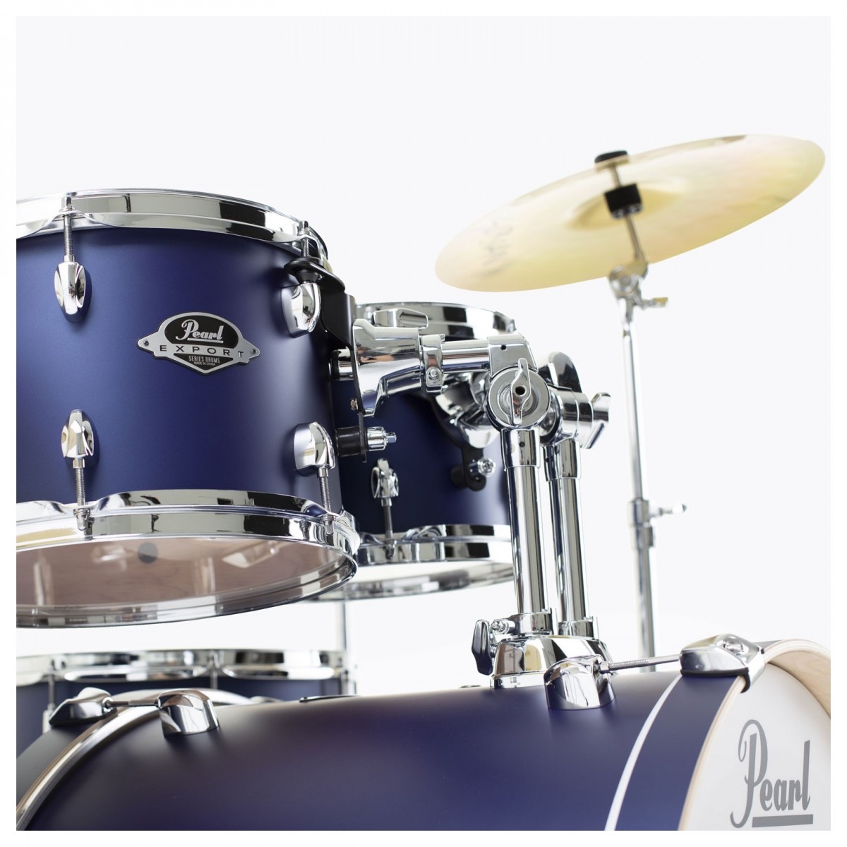 กลองชุด PEARL EXPORT EXL 5-Piece Drum Set with Hardware+เก้าอี้+ชุดฉาบ ...
