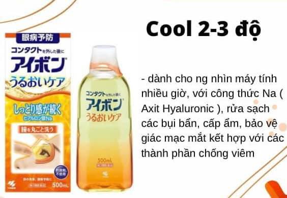 NƯỚC RỬA  EYEBON KOBAYASHI 500ML