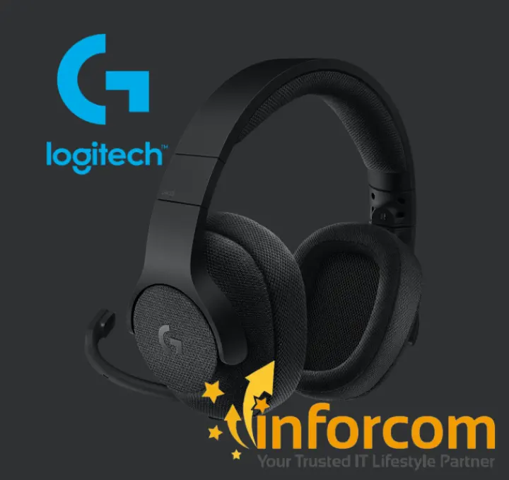 logitech g433 7.1 wired gaming headset with dts headphone