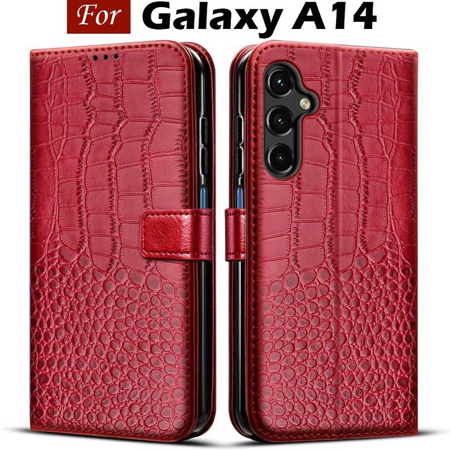 A14 4g/5g case for coque samsung galaxy a14 case leather wallet flip cover for samsung a14 5g case samsung a14 case phone fundas