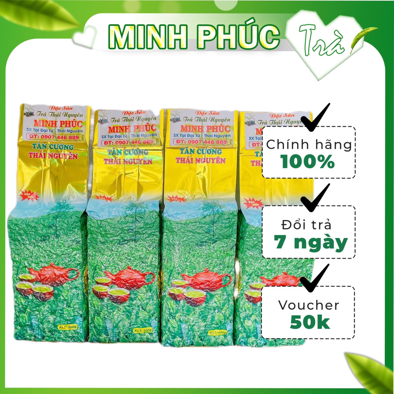 [TRÀ BẮC] 1KG Trà Thái Nguyên loại 3