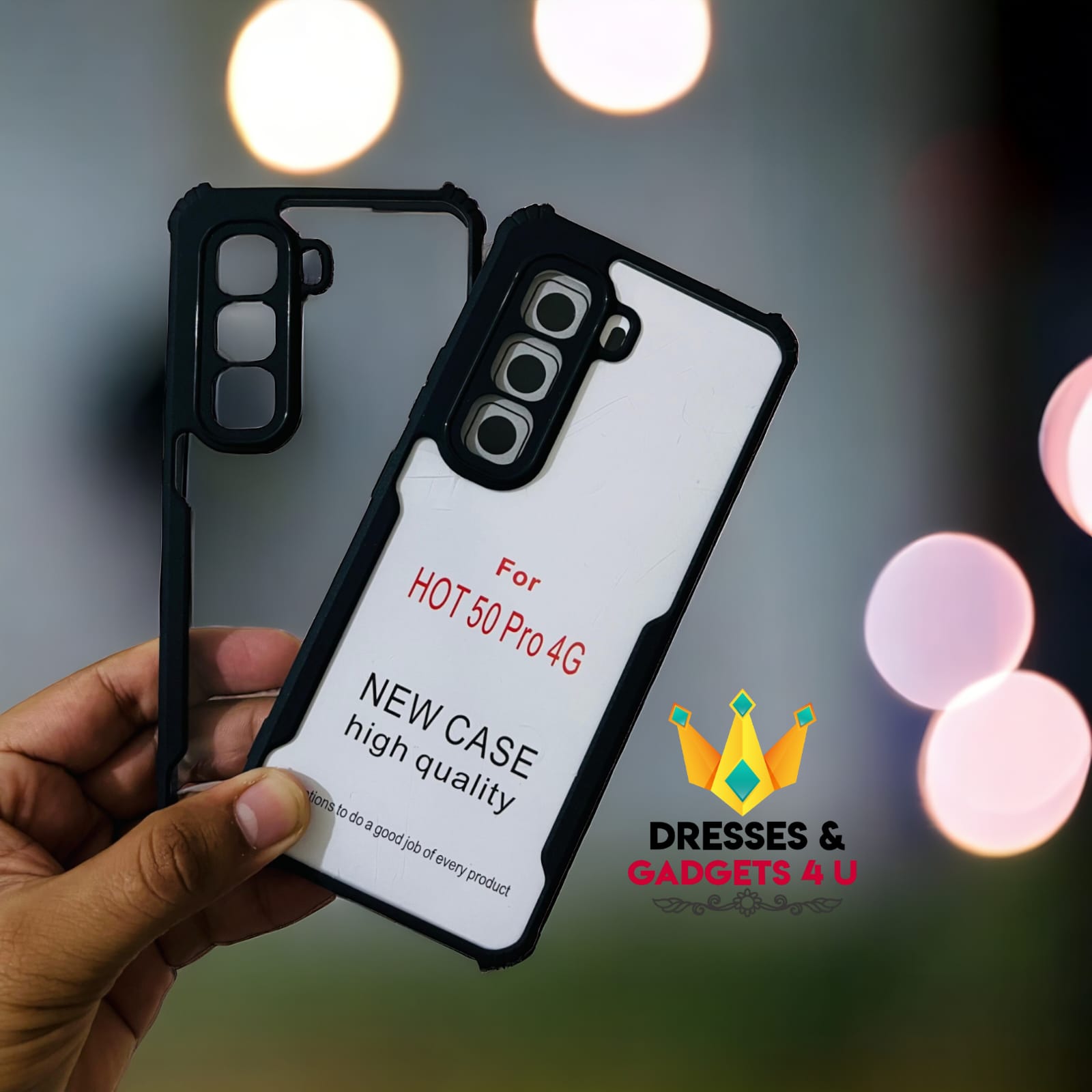 Infinix Hot 50 Pro For 𝐈𝐧𝐟𝐢𝐧𝐢𝐱 𝐇𝐨𝐭 𝟓𝟎 𝐏𝐫𝐨 𝐗𝟔𝟖𝟖𝟏 Back Case Cover, Camera ...