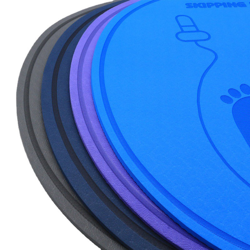 Jump Rope Mat Shock Absorption And Sound Insulation Home Mute Blanket Yoga Mat. 