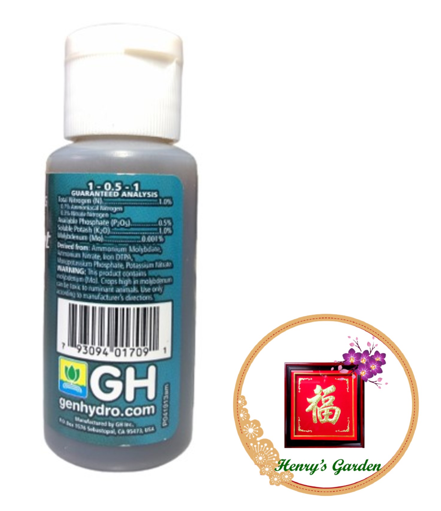 Phân Bón Siêu Kích Rễ General Hydroponics Rapidstart USA - #475A# 30ml