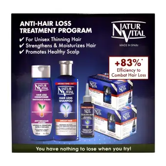 Naturvital Anti Hair Loss Treatment Program Lazada Singapore