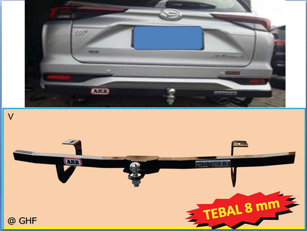 PROMO ONGKIR...!!! EC215/TWA22 TOWING ARB AVANZA 2022 TOWING BAR BELAKANG AVANZA 2022