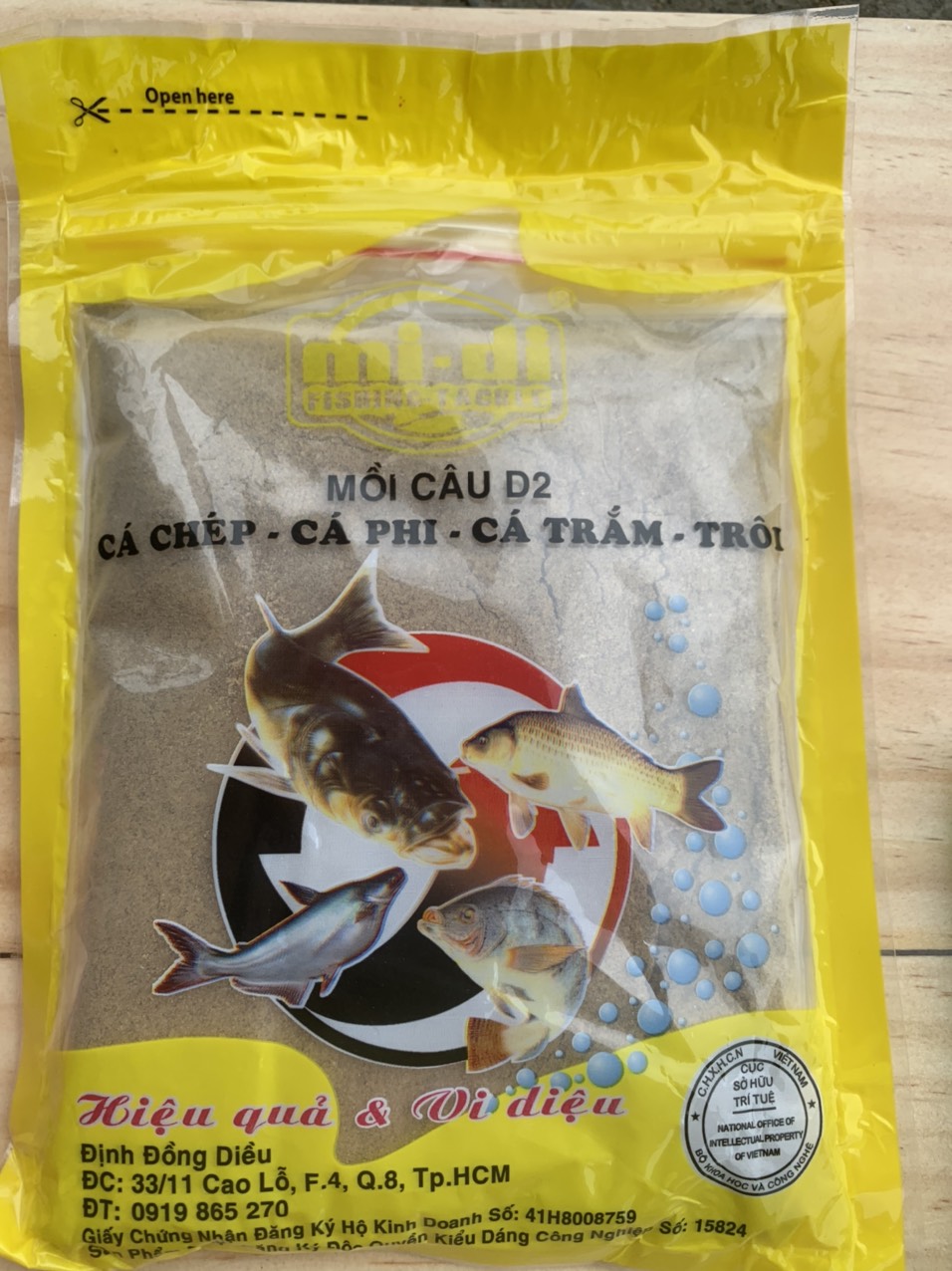 MỒI CÂU D1, D2, D3