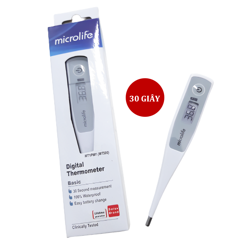 Nhiệt Kế Điện Tử Dạng Bút Microlife MT500