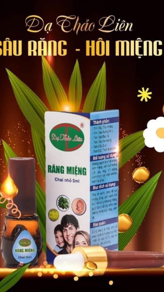 Tinh dầu răng miệng DẠ THẢO LIÊN chai 5ml