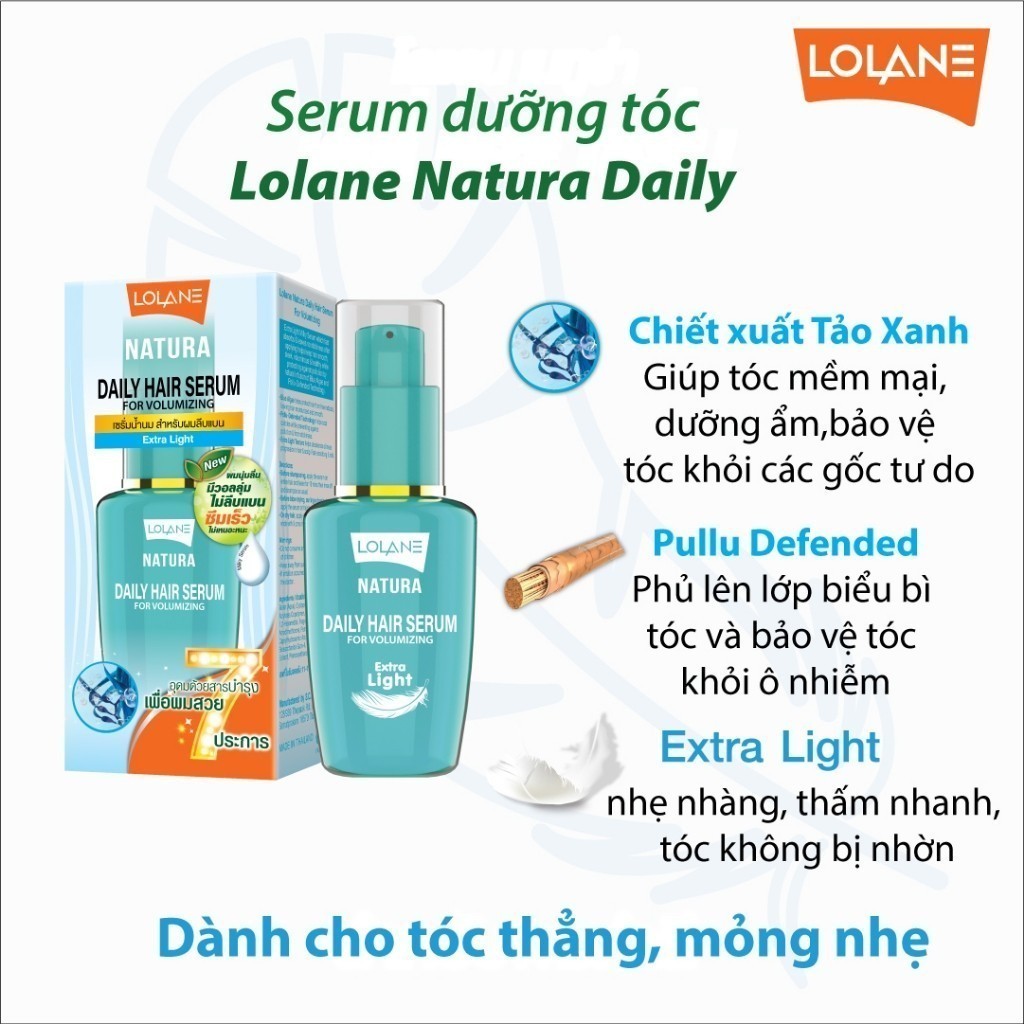 Serum Lolane Dạng Chai Dưỡng Tóc 50ml