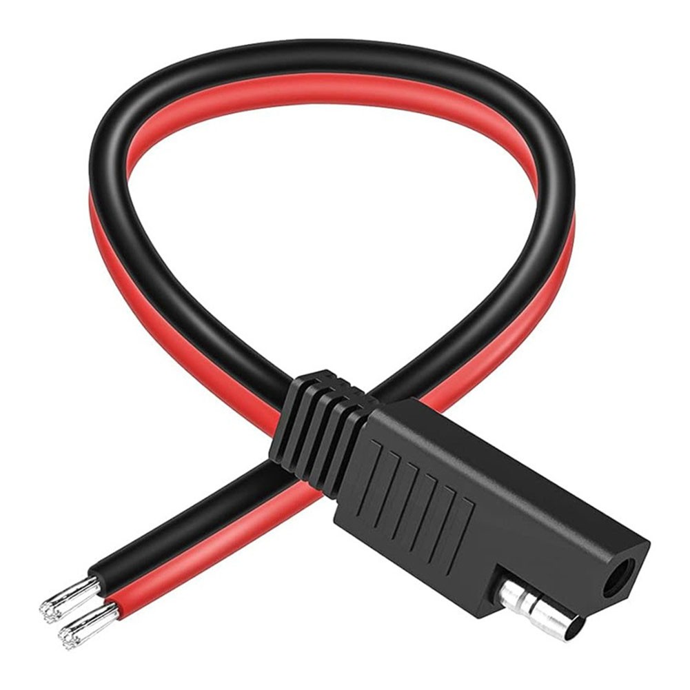 SAE Female Single Ended Extension Cable 18AWG SAE Quick Disconnect Plug Cable 15CM