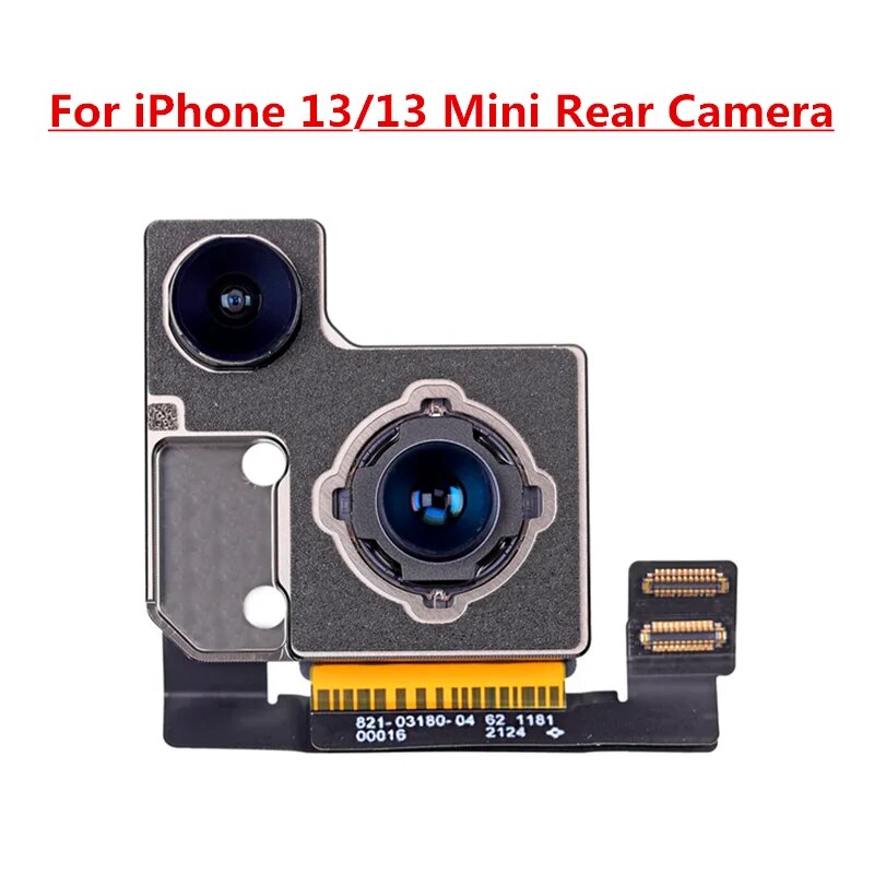 Rear Camera For iPhone 7 8 Plus Back Camera Rear Main Lens Flex Cable Camera For iphone X XR XS MAX 11 12 13 14 Pro Max Camera. 