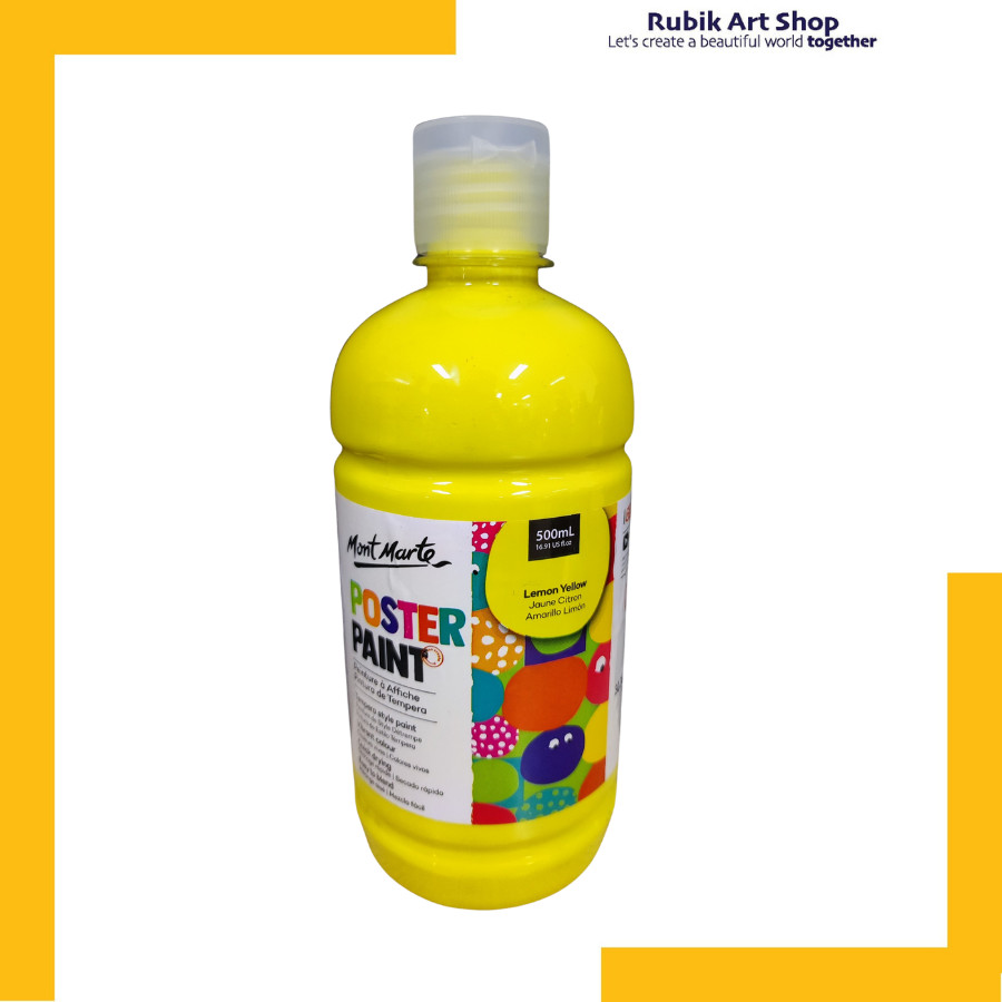 [Rubik Art] Màu Poster Paint Mont Marte 500ml