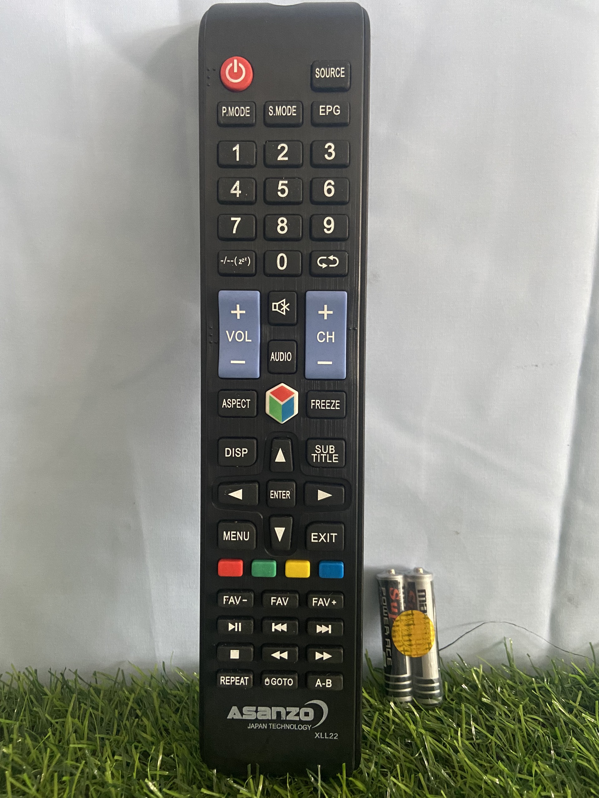 Remote Điều khiển tivi ASANZO Smart . Tặng kèm pin