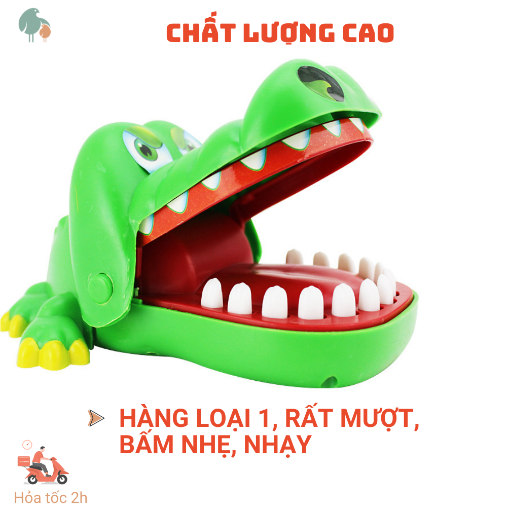 Đồ chơi khám răng cá sấu chất lượng đảm bảo