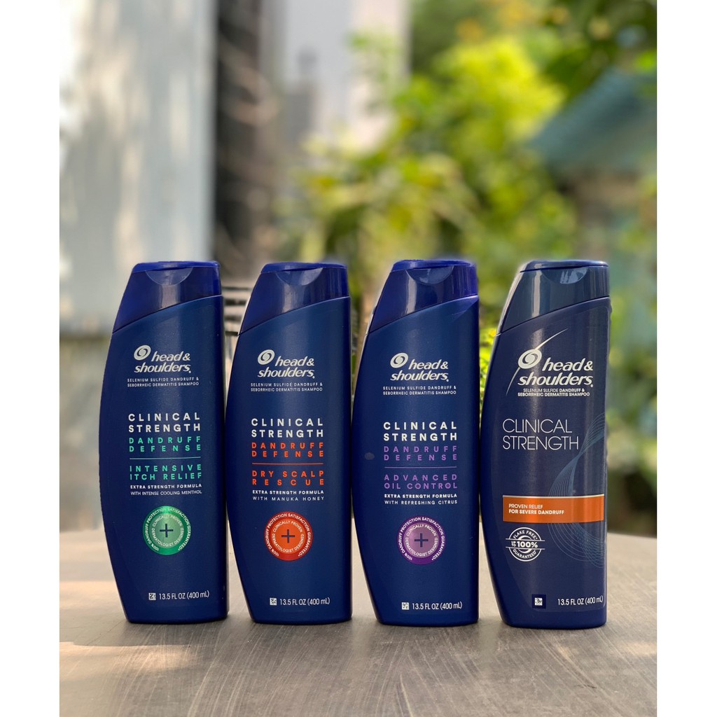 Dầu gội Head & Shoulders Clinical Strength 400ml - Mỹ