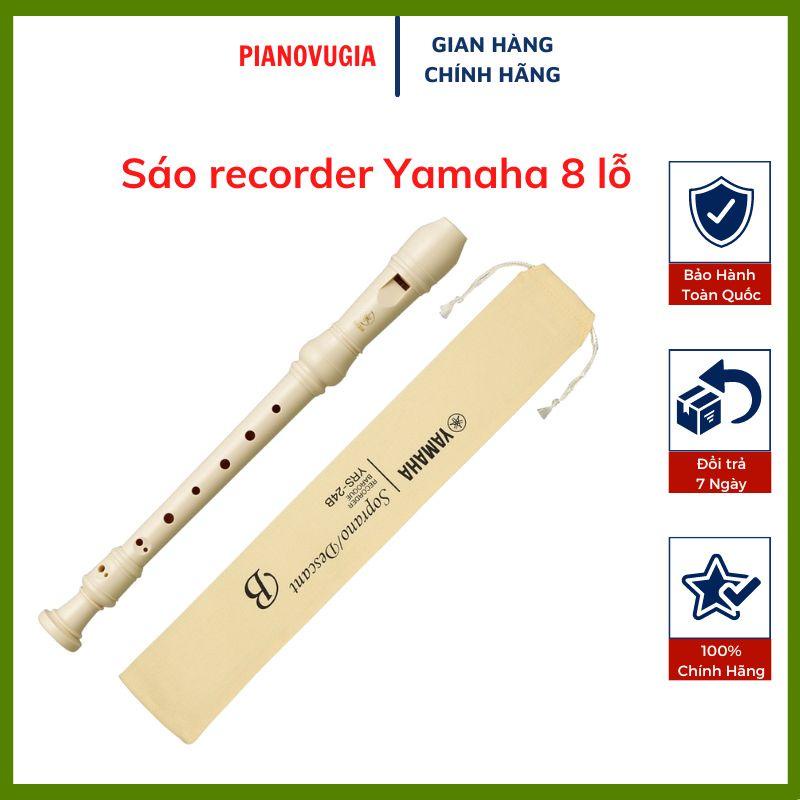 Sáo Recorder Soprano Yamaha YRS-24B Tone C (Đô)