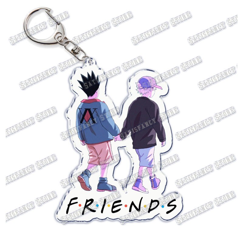 Móc Khóa Anime Hunter X Hunter các nhân vật Gon Freecss Killua Zoldyck Kurapika Acrylic phụ kiện dễ thương