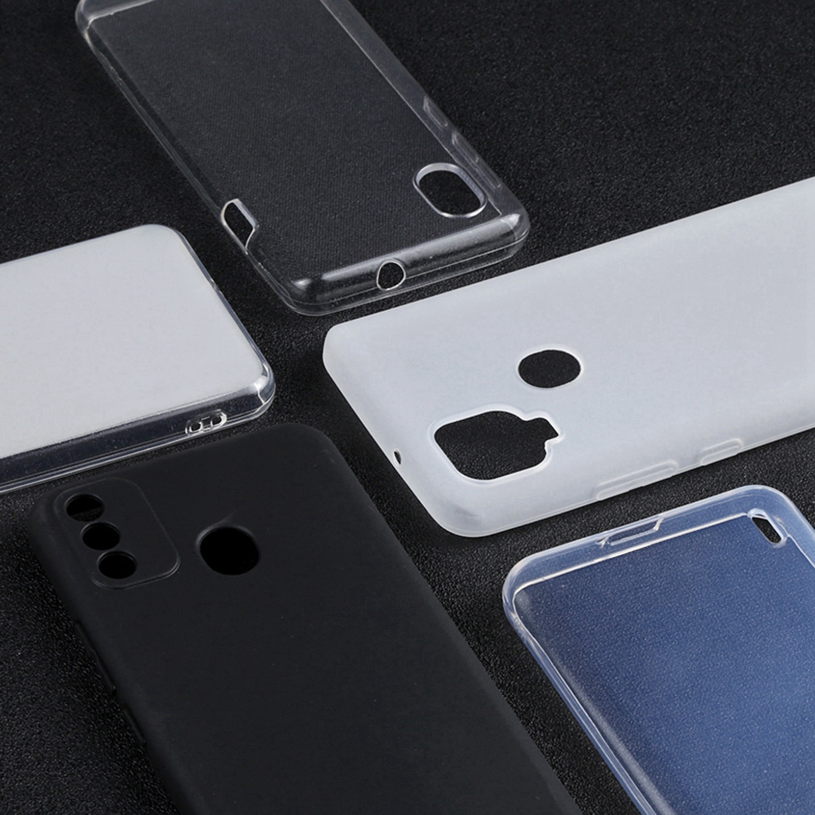 (Ready Stock)For LG V60 ThinQ 5G TPU Phone Case(Transparent White)