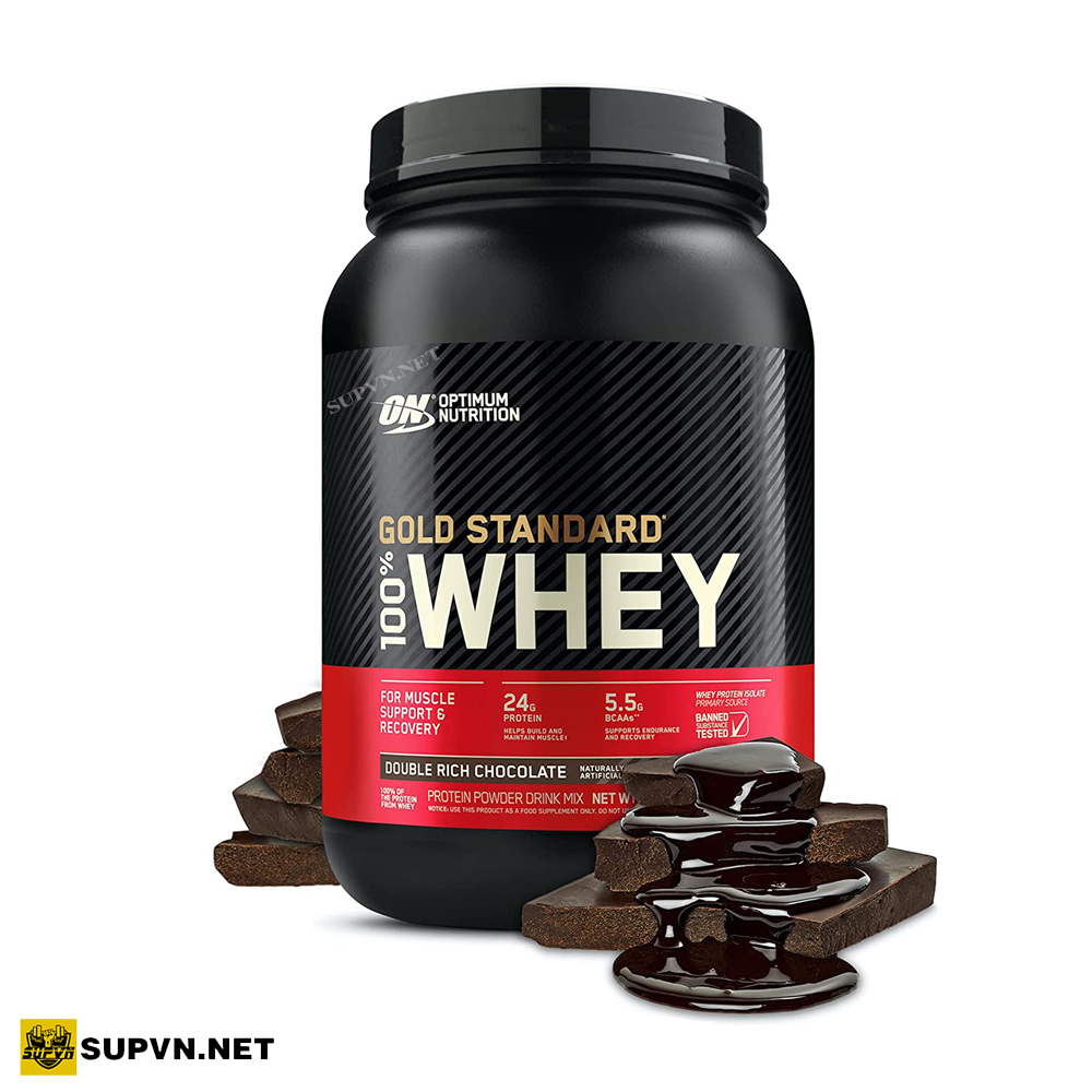 Whey On Gold Standard 2lbs - Whey Protein hỗ trợ tăng cơ giảm mỡ 26 Serving