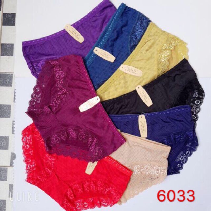 Combo 10 quần lót cotton thông hơi 6033