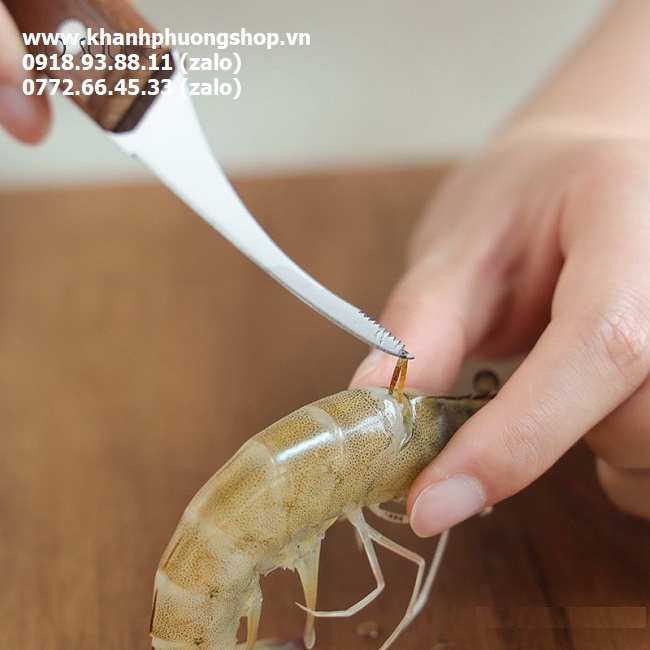 dao lấy chỉ tôm - dao rạch lấy chỉ tôm