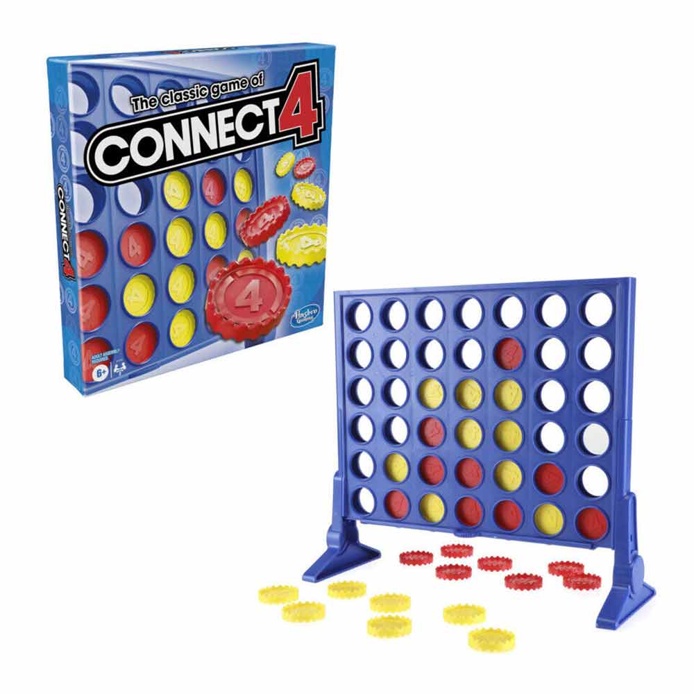 The Classic Game Of Connect 4 Board Game Puzzle