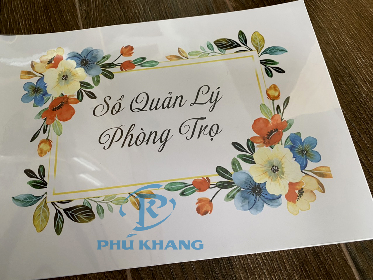 Sổ quản lý phòng trọ A4 -