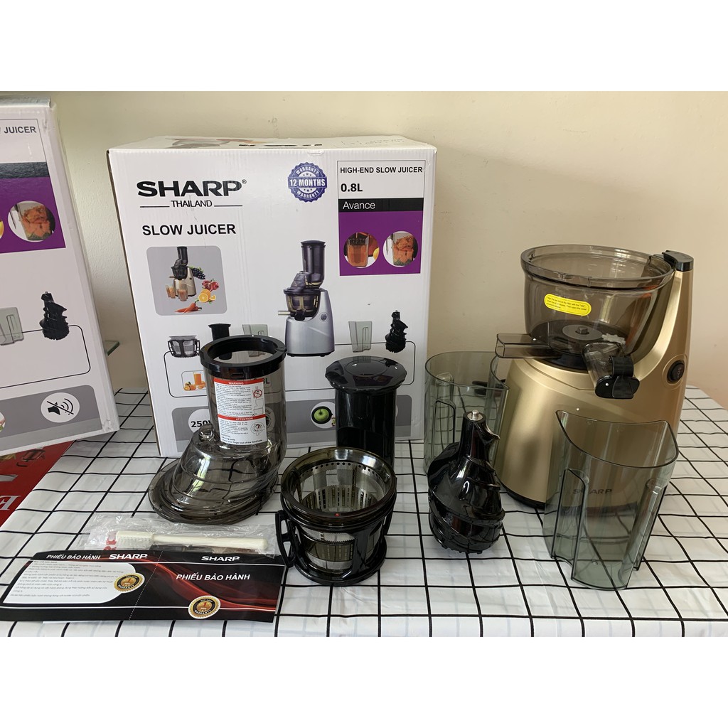 máy ép chậm ks689, máp ép chậm sharp ks-689
