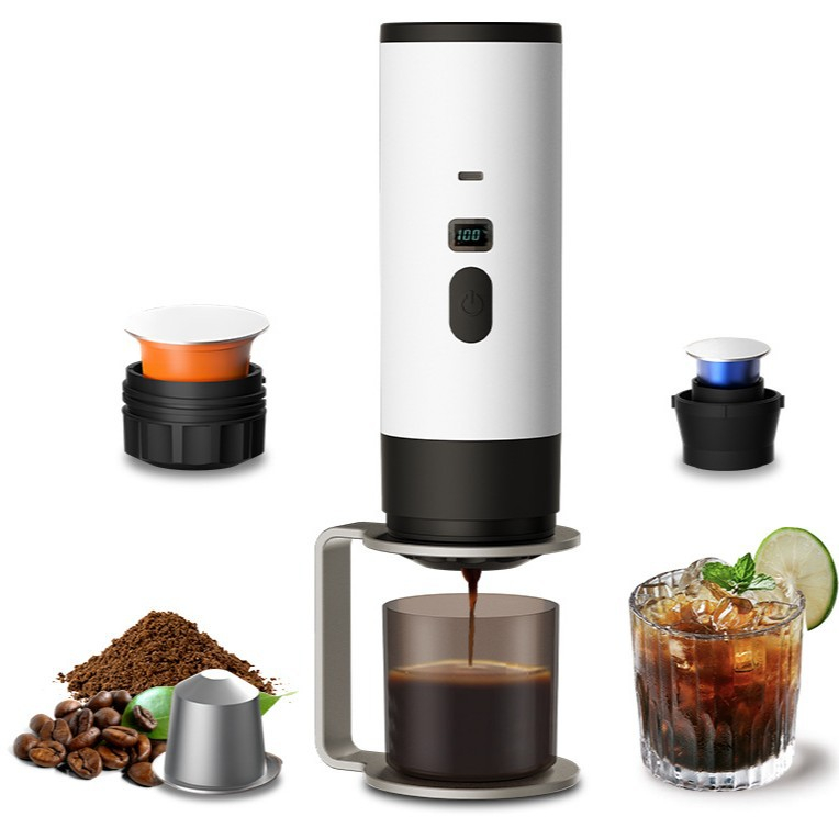 Mesin Kopi Tanpa Kabel 3-dalam-1