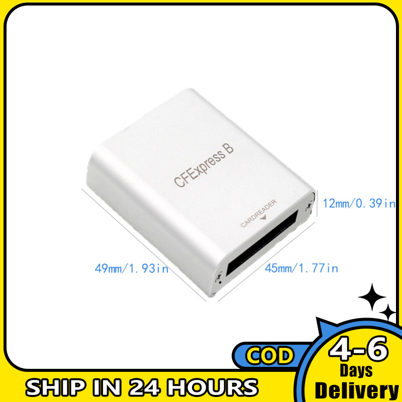 Cfexpress Type B Card Reader Usb3.1 Gen2 10Gbps 1DX3 Card Reader Memory Card Adapter With LED Indication Lamp