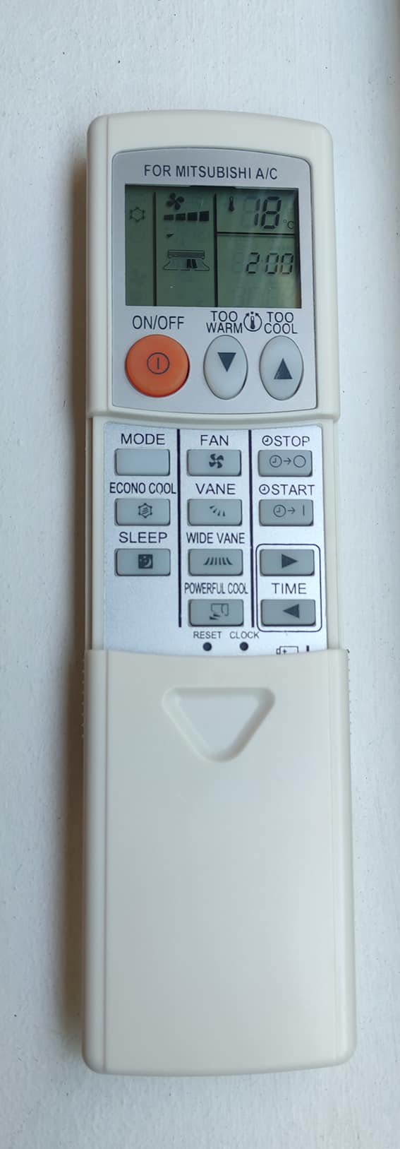 Replacement for Mitsubishi Aircon Remote Control SG10A SG10B SG10C ...