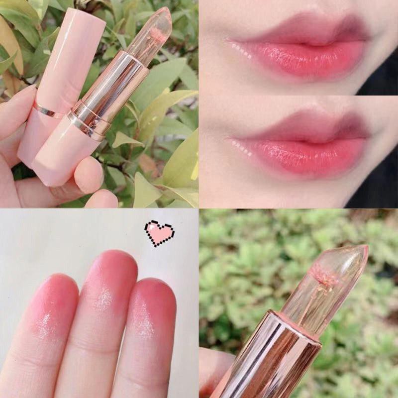 Son Dưỡng Môi Thạch Ướp Cánh Hoa