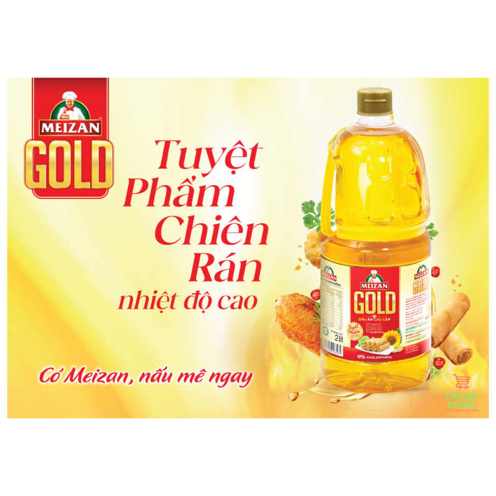 Dầu Ăn Meizan Gold - Chai 2L