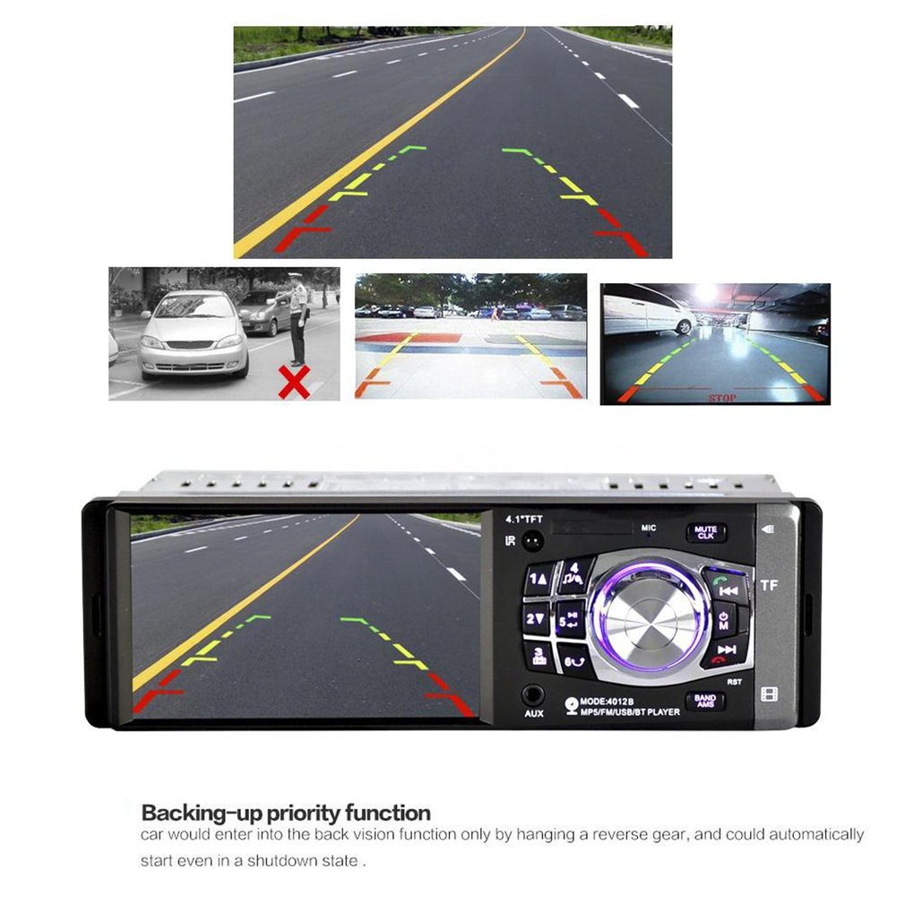 [Kho Hải Phòng] Đầu Màn Hình 4inch /7inch MP5 Đa Năng - Chơi Video MP4, Cảm Ứng Siêu Nhạy, BlueTooth, USB, SD, Aux - Màn Hình Full HD Dùng Cho Ô Tô Xe Hơi