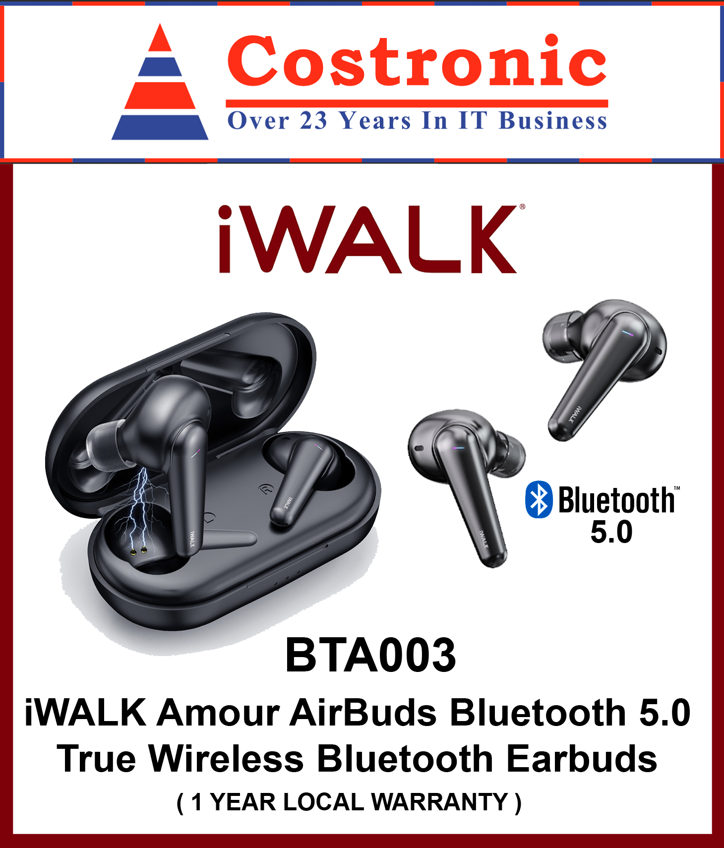 IWALK Amour Airbuds True Wireless 