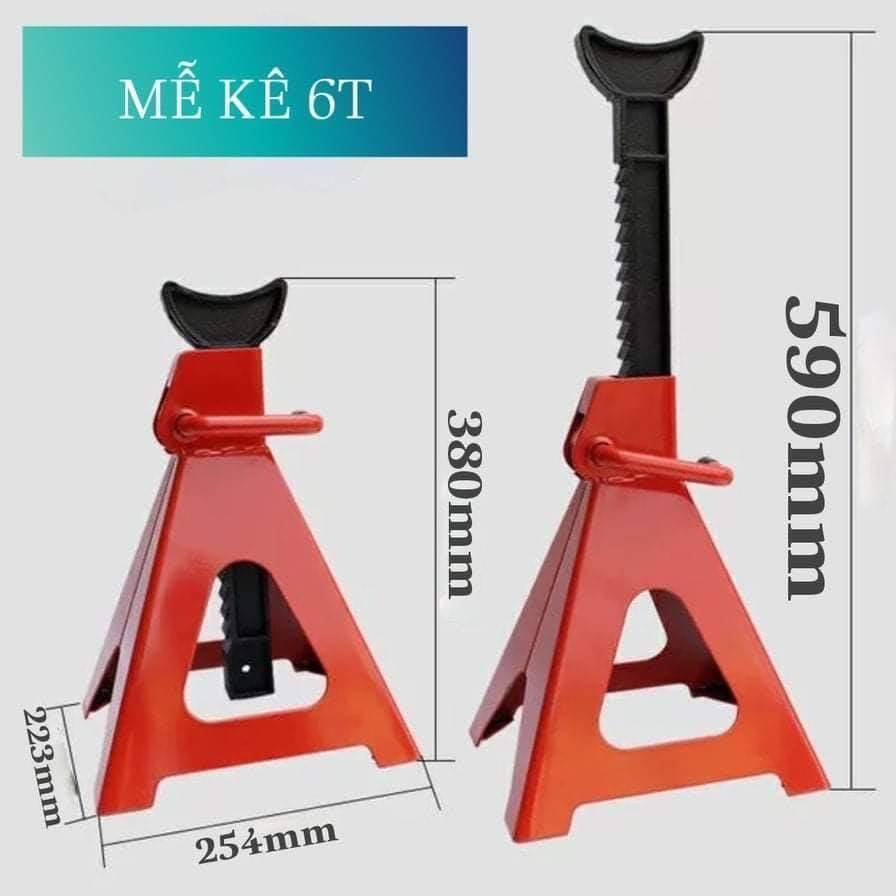Mễ kê (ngựa kê, chân kê) ô tô 3 tấn - 6 tấn