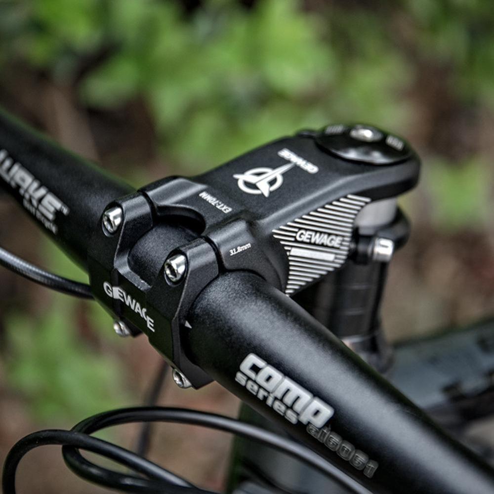 Negative Angle Handlebar Stem Fixed Gear MTB Road Bike Ultralight Riser Stems