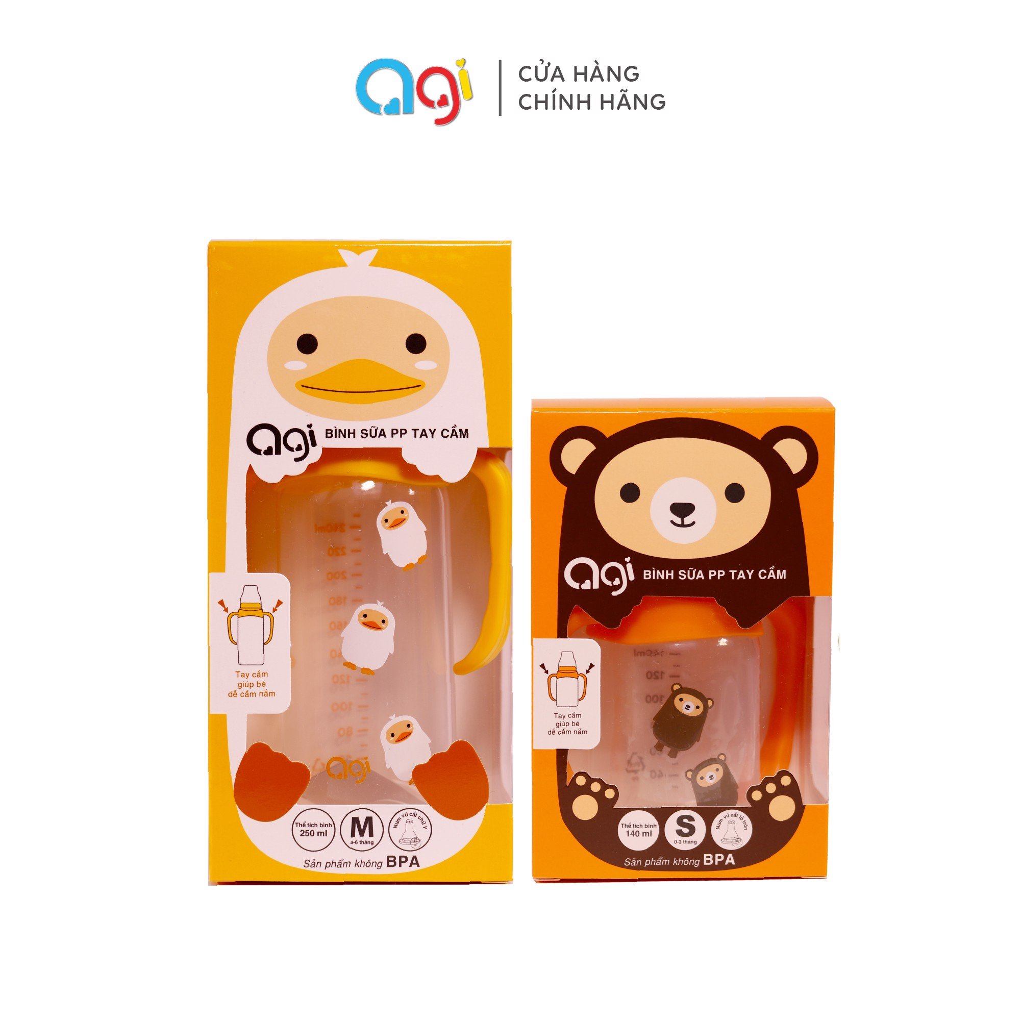 [HCM]BÌNH SỮA AGI 60ML