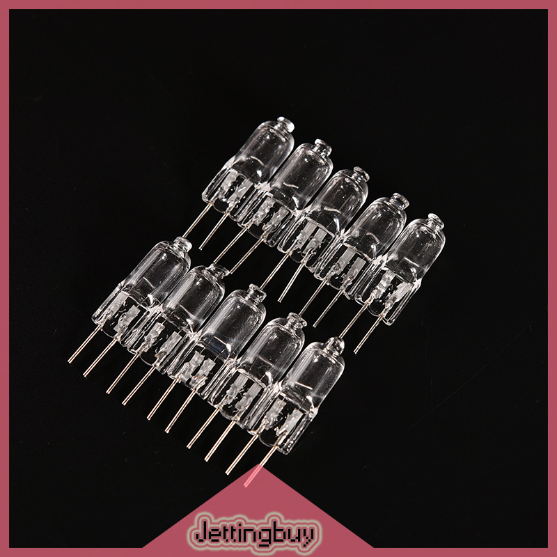 Jettingbuy 438178 ZXC 10Pcs Super Bright G4 12V 20W Tungsten Halogen Bulb Lamp Lighting Light Bulb New
