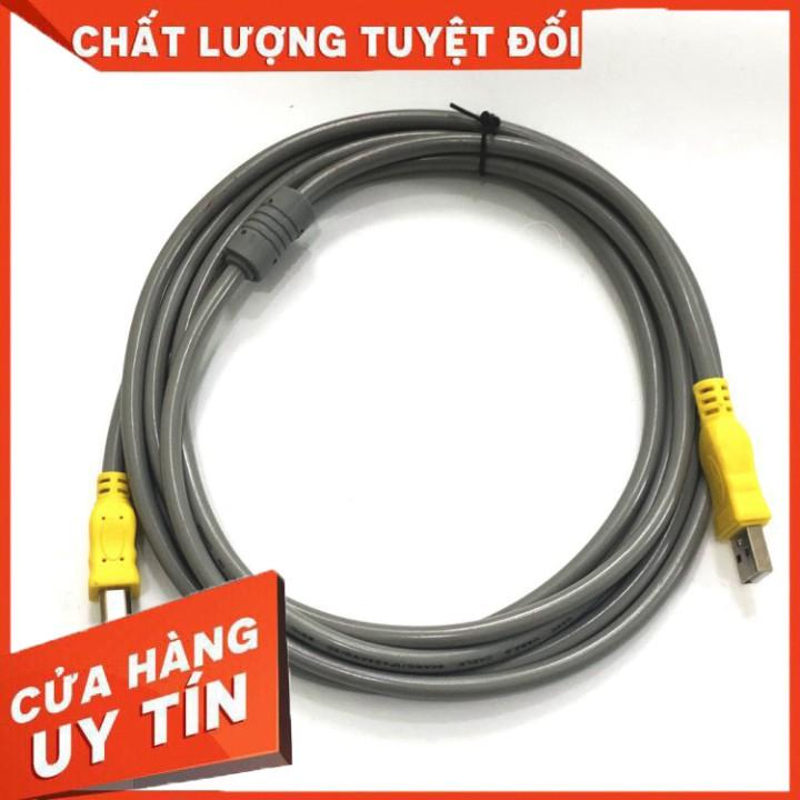DÂY CÁP MÁY IN USB 2.0 - 1.5M - 10M - XÁM ARIGATO