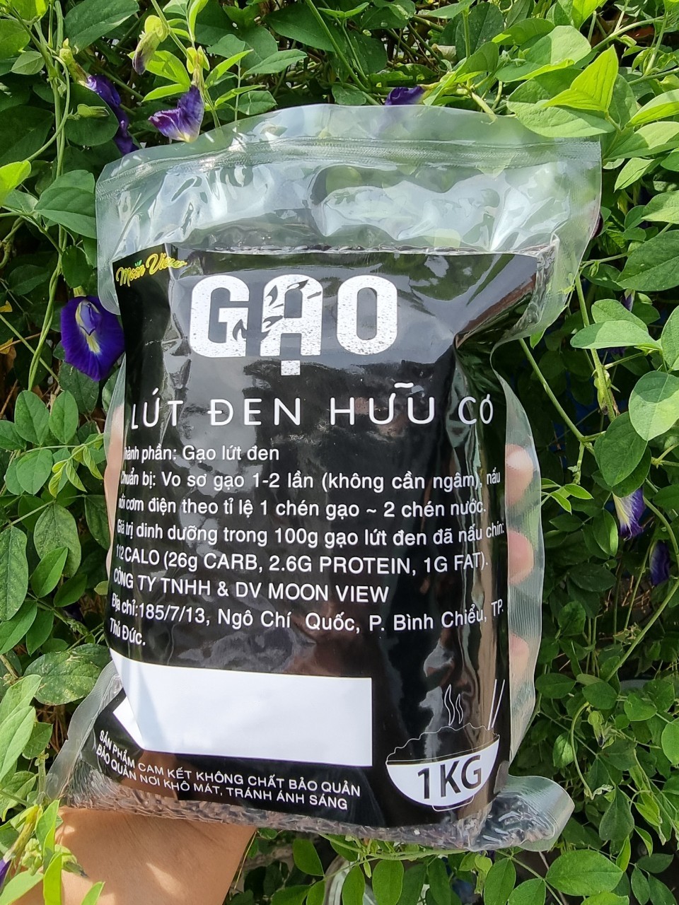 1 KG GẠO LỨT ĐEN VÙNG TÂY BẮC