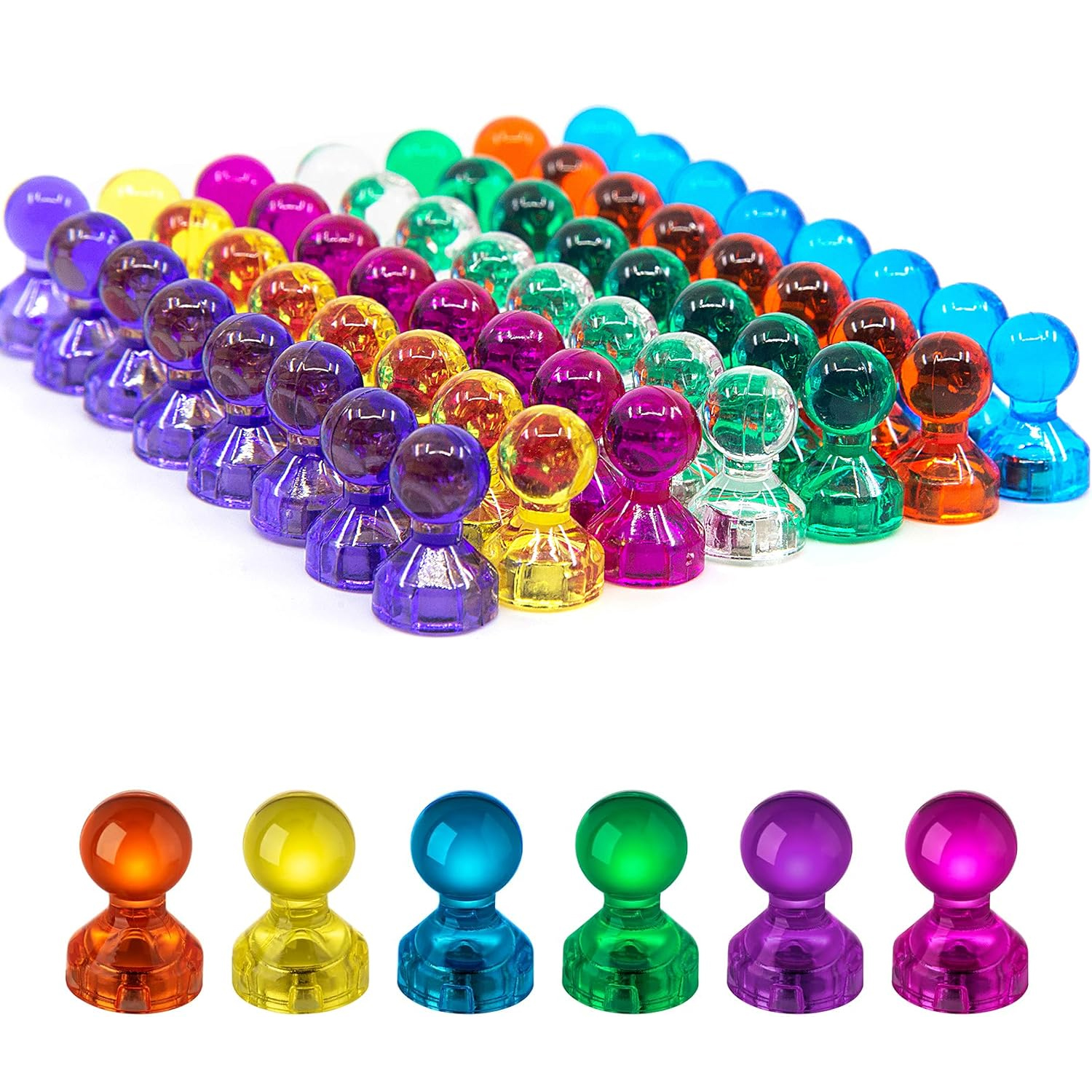 5/10pcs%20Magnets%20Push%20Pin%20Magnet%20Refrigerator%20Whiteboard%20Thumbtack%20Fridge%20Pushpin%20Clear%20Pushpins%20Tacks%20Clips%20White%20Cute%20Hook%20-%20Image%204