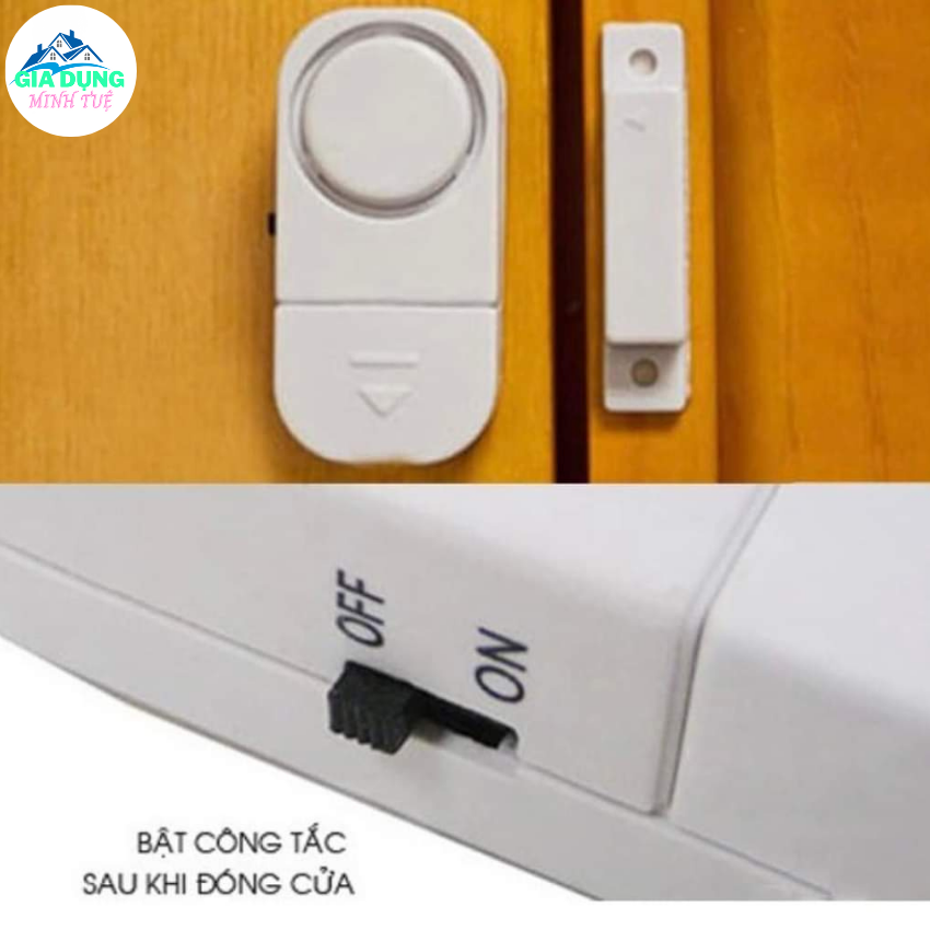 chuông gắn cửa báo chống trộm