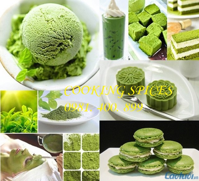 Bột Trà Xanh Nguyên Chất Thái Nguyên ( Green Tea Powder )