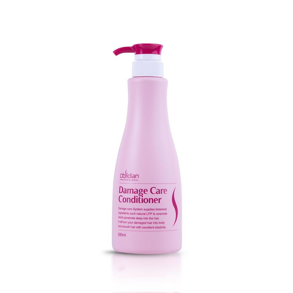 Cặp dầu gội Obsidian Hàn Quốc dưỡng tóc mềm mượt 580ml